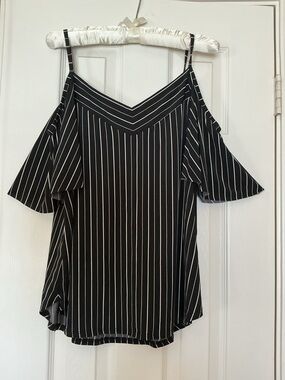 Cold Shoulder Knit Top